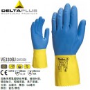 Delta防化手套_VE330BJ抑菌型天然乳胶防化手套201330