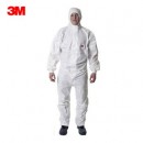 3M防护服|3M连体防护服_545白色带帽连体防护服
