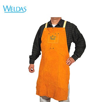 皮焊围裙|WELDAS金黄色皮焊护胸91...