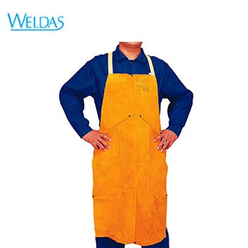 皮焊围裙|WELDAS金黄色皮焊护胸10...