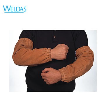 防护手袖|WELDAS橡筋全皮防护手袖4...