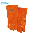 手工电焊手套|WELDAS手工电焊手套_WELDAS全锈橙色袖直拇指款手工电焊手套10-0392