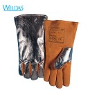 焊接手套|WELDAS耐高温焊接手套_WELDAS耐高温热流反射铝款耐高温焊接手套10-2385