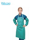 电焊围裙|WELDAS绿色围裙电焊服33-7036