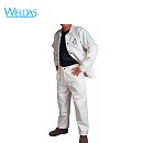 电焊服|WELDAS白色阻燃工作裤33-9900