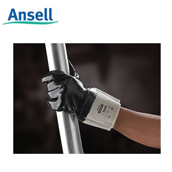 Ansell手套|机械类抗油手套_EDGE48-501丁腈涂层工业手套
