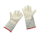 低温防护|液氮作业防护_超低温液氮防护皮革手套SM-1046B