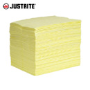 化学品吸附垫|Justrite化学型吸附垫_黄色化学品型吸附垫83910/83910T