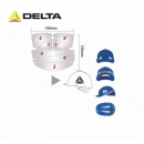 安全帽|DELTA安全帽_安全帽荧光贴纸HESTICKER 102032