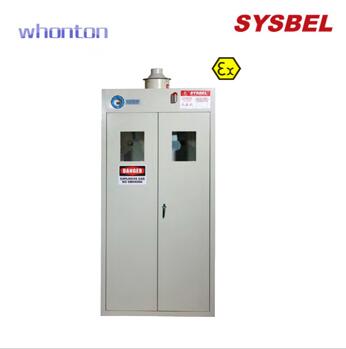 安全柜|供应SYSBEL钢制智能防爆气瓶柜（Ex整柜防爆)WA730103