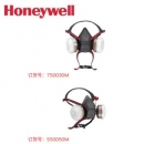 Honeywell半面罩_呼吸防护半面罩（双滤盒）7500/5500 系列半面罩750030M/550050M
