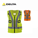 DELTA反光服|代尔塔高荧光马甲_安全带适配型荧光马甲 501016