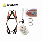 DELTA安全带|代尔塔防坠落安全带_垂直和斜坡作业套装 506170